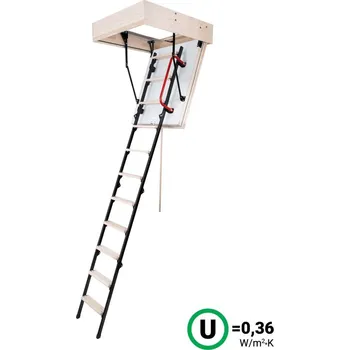 Půdní schody Oman půdní schody MINI POLAR 110x70 cm H265