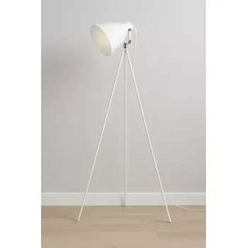 Lampička Stojací lampa Mingle 3 nohy kovová bílá, nikl