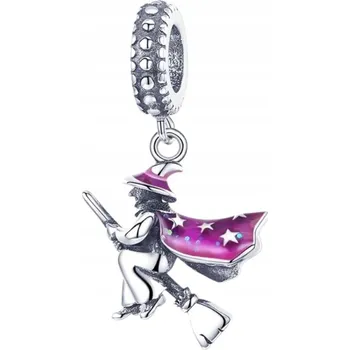 Přívěsek Přívěsek Čarodějka Halloween stříbro 925