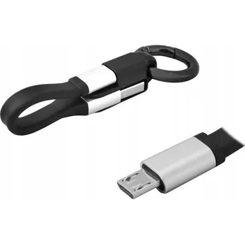 Datový kabel Kabel LTC USB - microUSB typ B 0,2 m černý