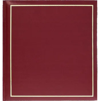 Fotoalbum Album na fotografie k vlepování, 30 bílých listů (60 stran), Zlatý Rámeček