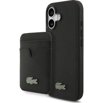 Pouzdro na mobilní telefon Lacoste Iconic Petit Pique MagSafe Zadní Kryt + Peněženka pro iPhone 17