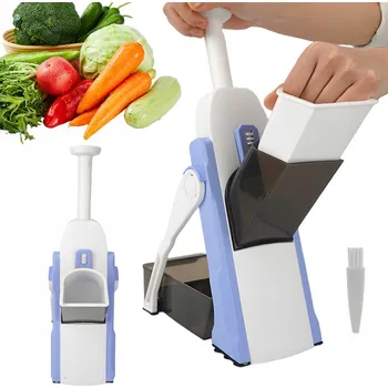 Kráječ zeleniny KRÁJEČ NA ZELENINY 4 FUNKCE KRÁJENÍ NA PLÁTKY, PROUŽKY, STROUHÁNÍ