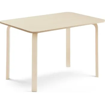 Jídelní stůl Stůl ELTON, 1200x600x710 mm, bříza, akustická HPL deska, bříza