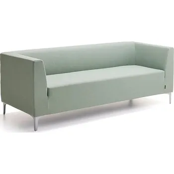 Pohovka 3místná sedačka CASUAL, potah CURA, zelenošedá