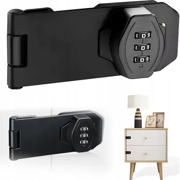 Visací zámek KÓDOVÝ ZÁMEK ZÁPADKA NA KÓD ZÁMEK NA DVEŘE BRÁNY SKŘÍŇKY BEZ KLÍČE