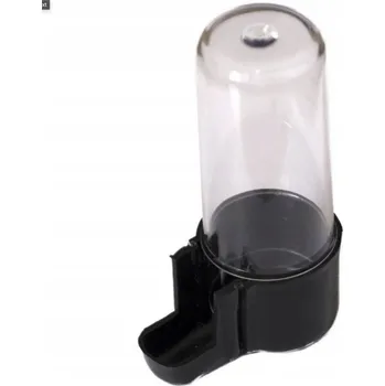 Krmítko pro ptáka Poidło Poidełko Automatyczne Dla Ptaków Zvířata Malé 100ml Černé