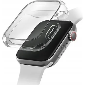Pouzdro na mobilní telefon Pouzdro UNIQ Garde pro Apple Watch Series 7/8 41 mm bezbarvé