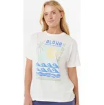 triko RIP CURL Aloha Hotel Relaxed BONE velikost oblečení S