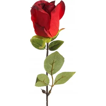 umělá květina Umělá květina dekorativní 53 cm červená růže Eurofirany