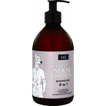 Koupelová kosmetika Sprchový gel přírodní pro mytí těla a rukou DOBERMAN 500ml LaQ