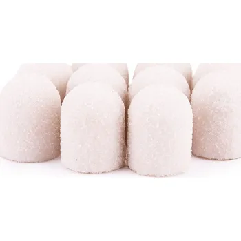 Bruska na nehty Kloboučky brusné Bílé 10ks 240/13