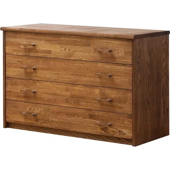 Komoda Komoda BMB rádiusové hrany buk cink Buk masivní, 24 - Olše