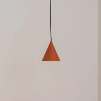 Euluna Závěsné světlo ZENITH, terakota, Ø 11 cm, kov, GU10 1 x 10 W LED - Doprava zdarma