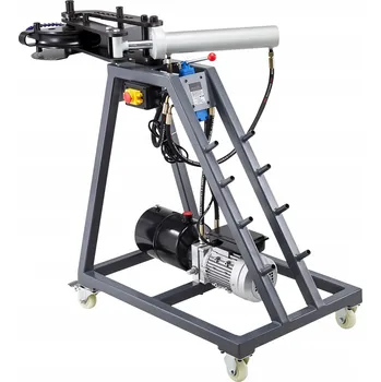 dílenský stroj SucceBuy Ohýbačka trubek 750W Elektrická s hydraulickým válcem 6L