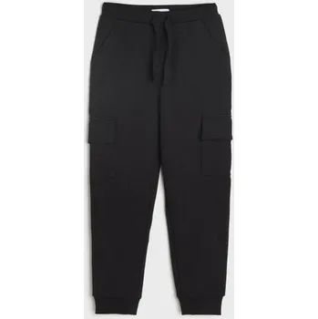 Chlapecké kalhoty Sinsay - Tepláky jogger - černá - 076AX-99X - 076AX-99X-104-1