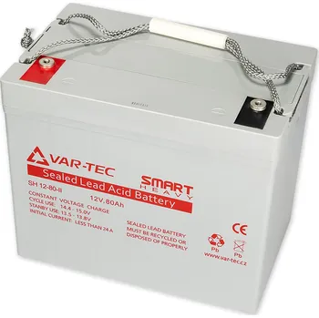 Záložní baterie VAR-TEC Smart Heavy 12V/80Ah II akumulátor SH12-80II, životnost 6-10 let 2411-023