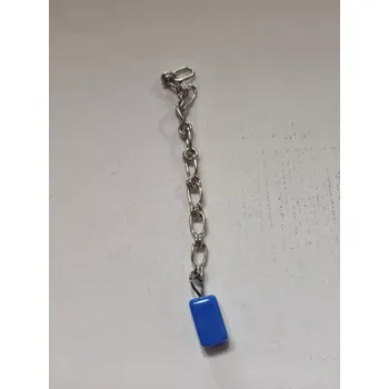 Vánoční dekorace Andělské zvonění - náhradní díl - Řetízek větrníku - stříbrný, 1 ks