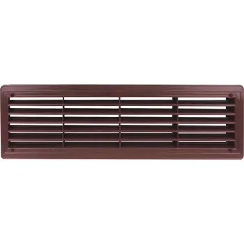 Větrací mřížka Ventilační mřížka Větrací Bauster hnědá