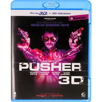 Blu-ray film Pusher Blu-ray 3D disk
