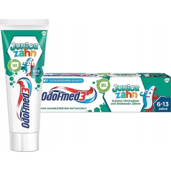 zubní pasta Odol med 3 Zubní pasta junior pro děti 6-13 let, 75 ml z Německa