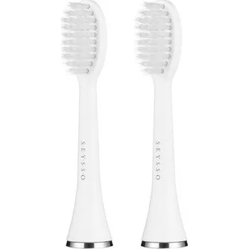 Péče o chrup Náhradní Hlavice pro sonický zubní kartáček Seysso Oxygen Sensitive 2 kusy