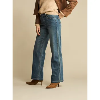 Red Button široké džíny se cvočky Colette modré Velikost: 38