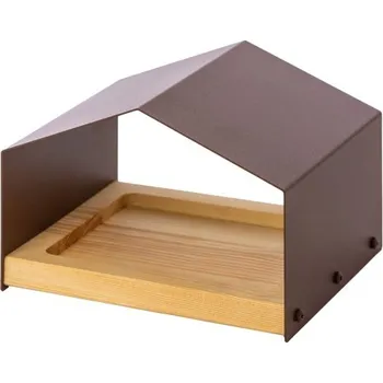 Krmítko pro ptáka Krmítko pro ptáky - MALÉ ✔ Rezavohnědá matná