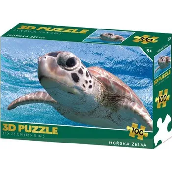 Puzzle 3D - Želva mořská