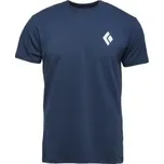 Black Diamond SS Equipment For Alpinist Tee Men Indigo modrá XL