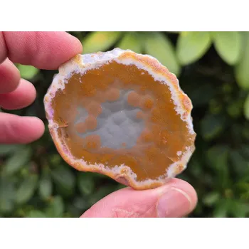 Přírodní kámen Achátový mini plátek Brazílie 18g