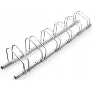 stojan na kolo Univerzální kovový stojan na kola pro 6 kol, parkovací a servisní