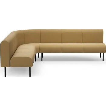 Pohovka Rohová sedačka VARIETY, 90°, vnitřní, potahová látka Pod CS, žlutá