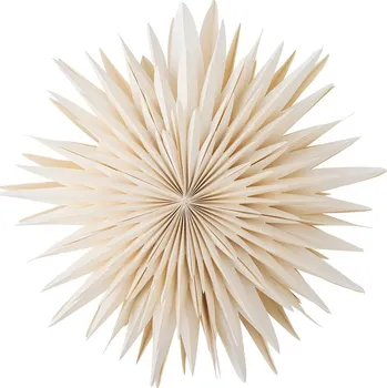 Dekorativní svítidlo Bílá závěsná světelná dekorace ø 50 cm Elijas – Bloomingville ID_1739434