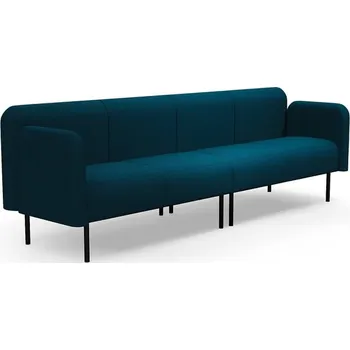 Pohovka Sedačka VARIETY, 4místná, potahová látka Blues CSII, petrolejová