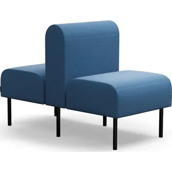 Pohovka Modulární sedačka VARIETY, oboustranná, 1místná, potahová látka Pod CS, modrá