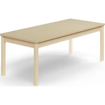 Jídelní stůl Stůl DECIBEL, 1600x700x590 mm, akustická HPL deska, bříza