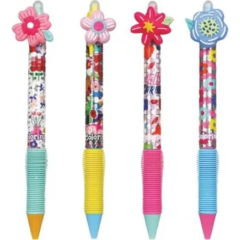 Gumovací pero Colorino - Květiny