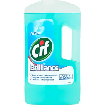 Čistič podlahy CIF Brilliance čisticí přípravek na podlahy a omyvatelné plochy Ocean 1 l