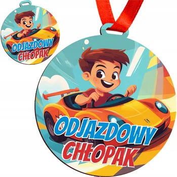 Obraz Dárek k svátku kluků, dárek do mateřské školy, medaile pro chlapce