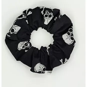 Bavlněná gumička Lebky L - klasik