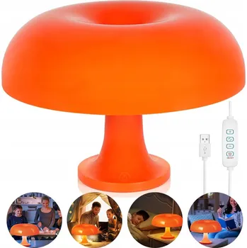 Lampička RETRO STOLNÍ LAMPA, NOČNÍ 4XE14 DO LOŽNICE, KANCELÁŘE LOŽNICE