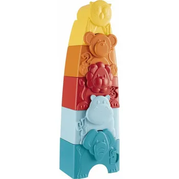 Chicco Skládačka a vkládačka Zvířátka Eco+ 2v1 9 m+