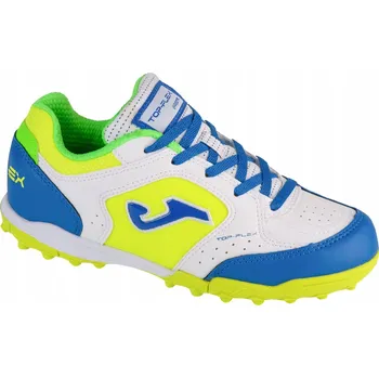 Chlapecké tenisky JOMA TOP FLEX 2402 JR (36) Dětské kopačky na umělý trávník – bílé