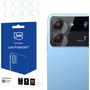 Pouzdro na mobilní telefon Sklo na objektiv fotoaparátu pro ZTE Blade A54 - 3mk Lens Protection