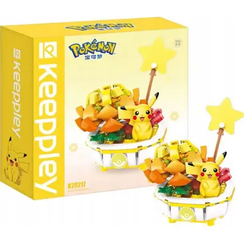 ostatní stavebnice Originální Stavebnice Pokémon Keeppley Pikachu - Licencovaná stavebnice