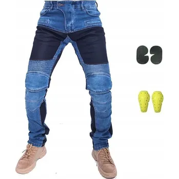 Moto bunda 2023 NOVÉ PÁNSKÉ MOTOCYKLOVÉ KALHOTY JEANS S-4XL