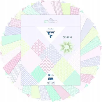 Origami papír 15x15 cm Clairefontaine 60 listů 70 g/m2