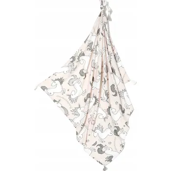 Zavinovačka LA MILLOU ZAVINOVAČKA BAMBUSOVÁ L 110x140cm UNICORN SUGAR BEBE BY MAJA BOHOSIEWICZ