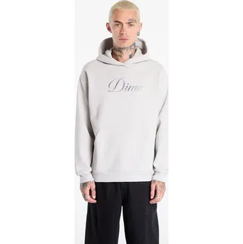 Pánská mikina Mikina Dime Cursive Hoodie UNISEX Cement S